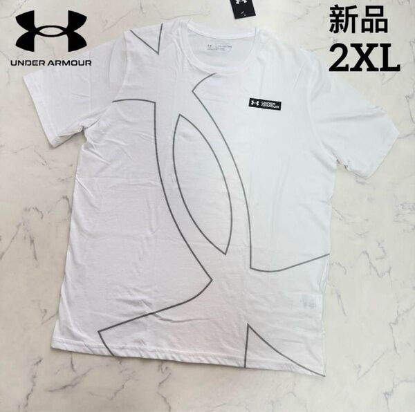 新品 アンダーアーマー UNDER ARMOUR メンズ 半袖Tシャツ 2XL