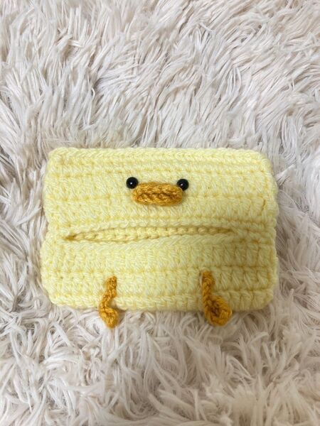 ひよこちゃんティッシュケース ハンドメイド