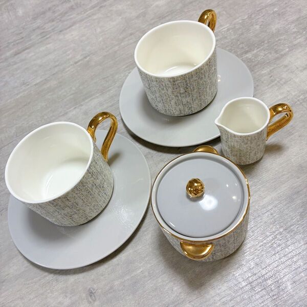 Francfranc ティーカップ コーヒーカップ ソーサー シュガーポット ミルクポット ティーセット 食器