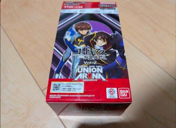 【新品】ユニオンアリーナ コードギアスVol.2 1BOX