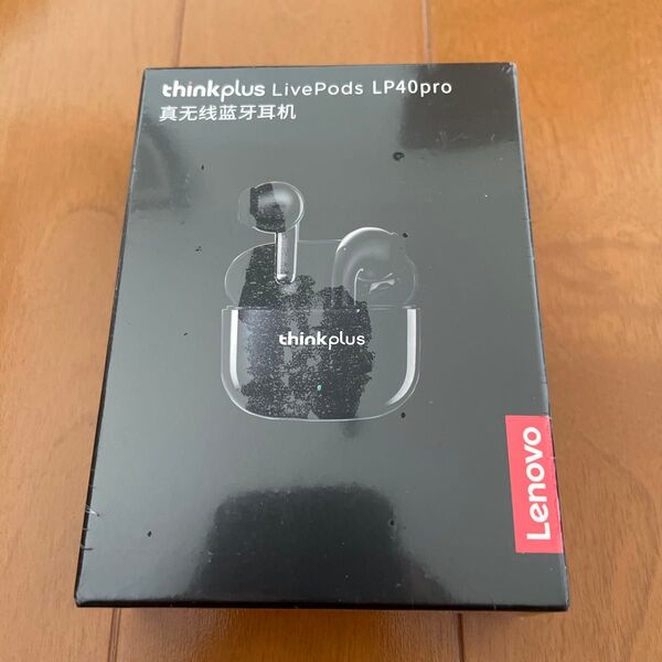 ワイヤレスイヤホン Lenovo LivePods LP40pro black