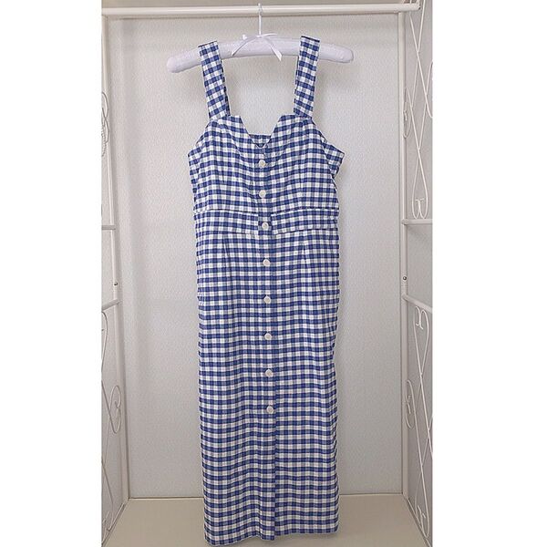 w closet チェックワンピース