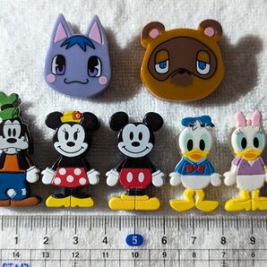 キャラクタークリップ ディズニー どうぶつの森