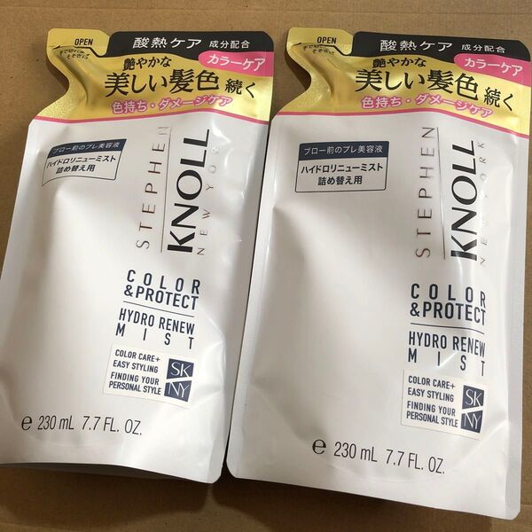 【146】スティーブンノル ハイドロリニュー ミスト カラープロテクト A レフィル 230ml×2