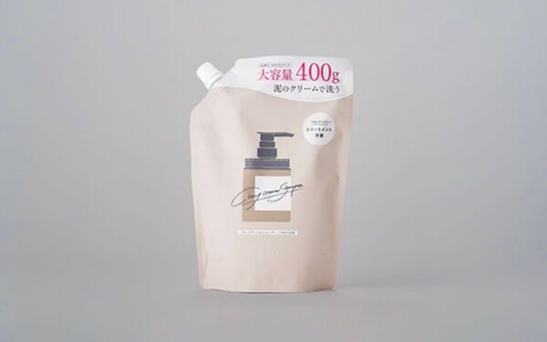 【125】cocone ココネ クレイクリームシャンプー ベルガモットアールグレイ 詰替 400g