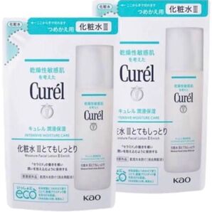 【32】【2個】キュレル 化粧水 III (とてもしっとり)つめかえ用 130mlx2個