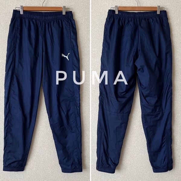 PUMA プーマ トレーニングパンツ スポーツウェア メンズ L ネイビー