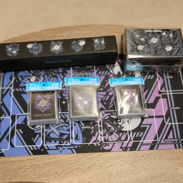 ポケモンカードゲーム COOL&METAL プレイマット プレイマットケース デッキシールド デッキケース