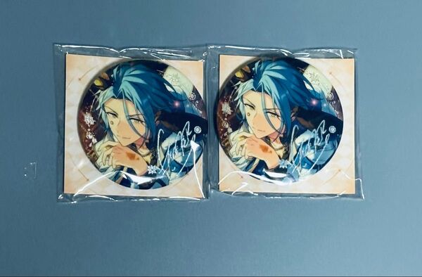 あんスタ 中国 招募 限定スカウト 缶バッジ 2 HiMERU B 開花後 2点セット