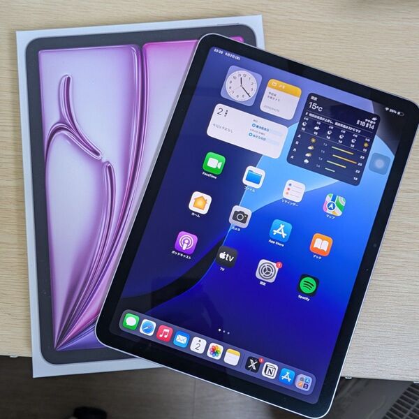 iPad Air M3 11インチ 128GB Wi-Fiモデル パープル