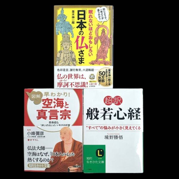 図解早わかり! 空海と真言宗 超訳 般若心経 "すべて"の悩みが小さく見えてくる 境野 勝悟 眠れないほどおもしろい 文庫 本