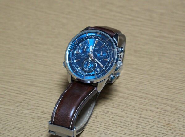 SEIKO セイコー 腕時計 WIRED VK68-KMC0 クロノグラフ