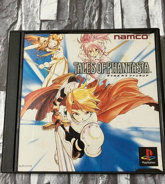 【PS】テイルズ オブ ファンタジア 説明書・帯付き 動作確認済み ナムコ