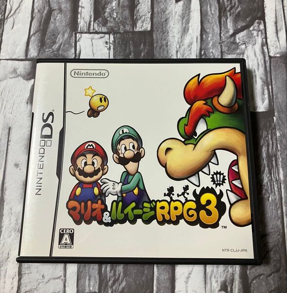 【DS】マリオ&ルイージ RPG3!!! ニンテンドーDS スーパーマリオブラザーズ 動作確認済み