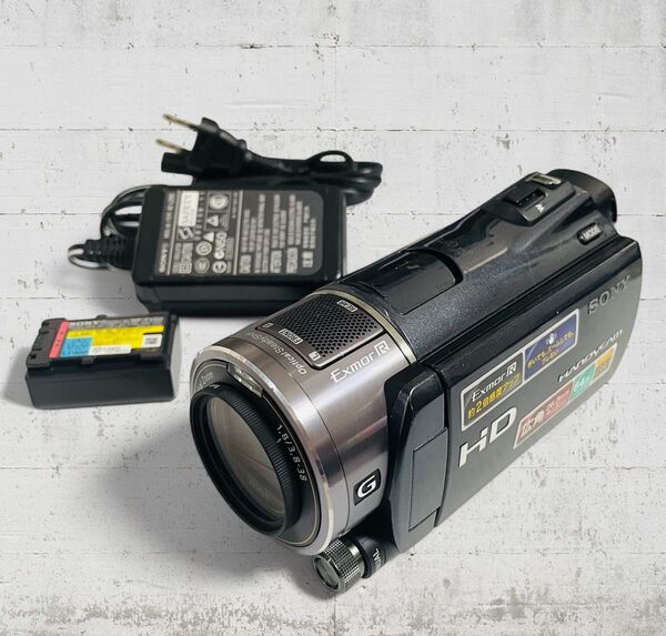 SONY CX550V デジタルHDビデオカメラレコーダー (ブラック色)