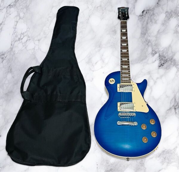 BLITZ BLP-450 レスポールタイプ ブルー色