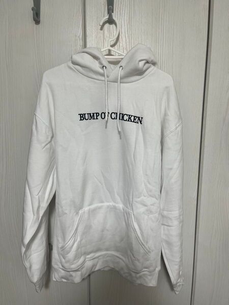 BUMP OF CHICKEN フード付きパーカー ホワイト