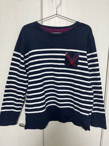 BLACK LABEL CRESTBRIDGE ボーダー長袖Tシャツ