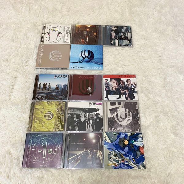 UVERworld ウーバーワールド CD14枚セット まとめ売り シングル アルバム DVD付きもあり
