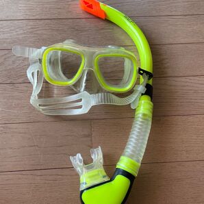 SEALS シュノーケルセット イエロー系