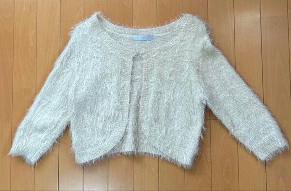 パウダーシュガー カーディガン ふわふわ パーティー オシャレ