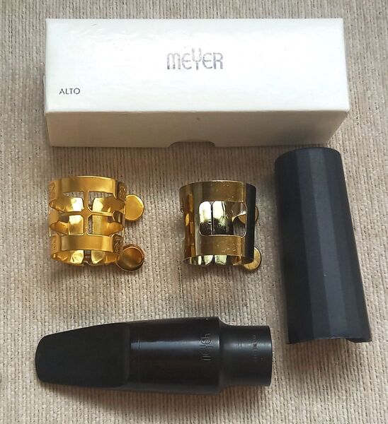 【良品】オールド・メイヤー アルトサックス用マウスピース 5MM セット