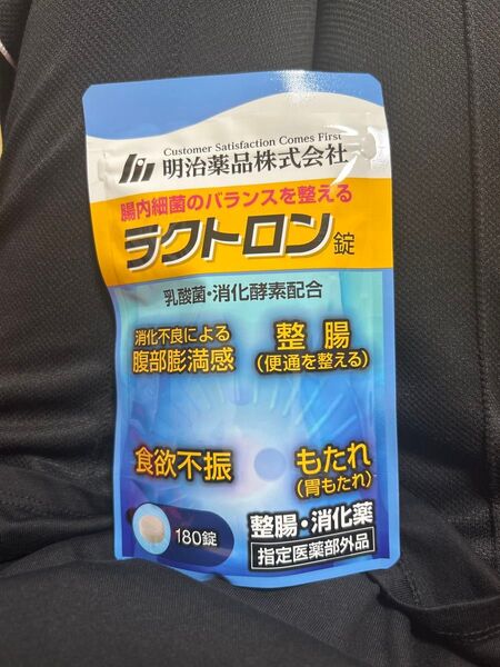 ラクトロン錠 180錠 明治薬品 整腸 食欲不振 胃もたれ