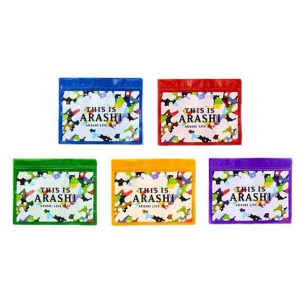 嵐 This is ARASHI グッズ ジップバッグ