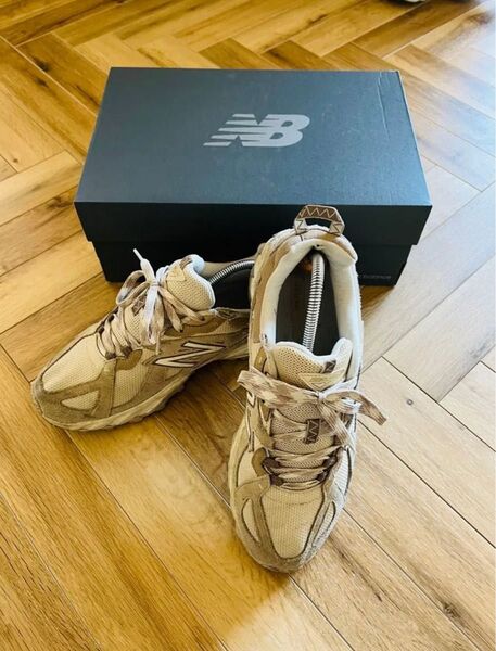 NEW BALANCEのML610TBE ベージュ サイズ=26.5cm スニーカー 靴 New Balance