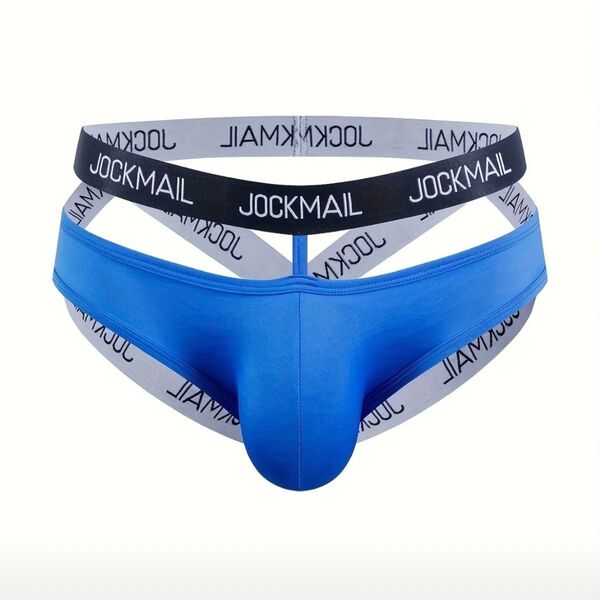 メンズ下着 パンツ ビキニブリーフ メッシュ 通気性 スポーツアンダーウェア ケツワレ ジョックストラップ Lサイズ