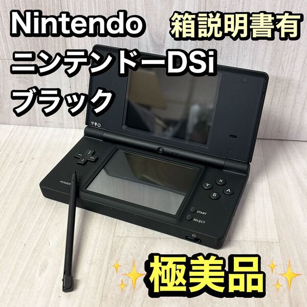 【極美品】ニンテンドーDSi ブラック 動作良好