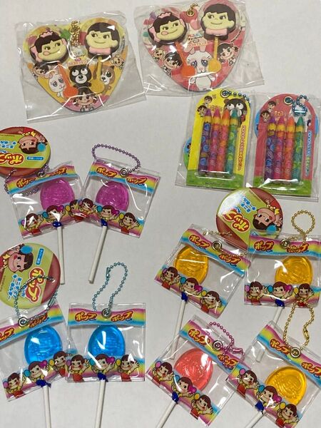 タイトー限定 ペコちゃん 不二家 キーホルダー