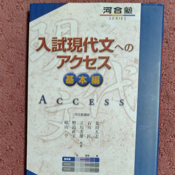 入試現代文へのアクセス 基本編 (河合塾SERIES) (6訂版)
