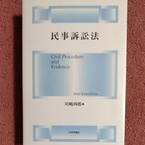 民事訴訟法 川嶋四郎 日本評論社