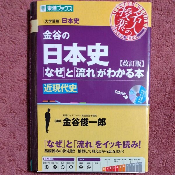 金谷の日本史「なぜ」と「流れ」がわかる本 近現代史 (東進ブックス 名人の授業シリーズ) (改訂版) 金谷俊一郎/著