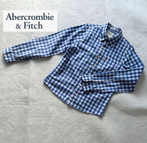 Abercrombie&Fitch アバクロ ギンガムチェック ボタンダウンシャツ M