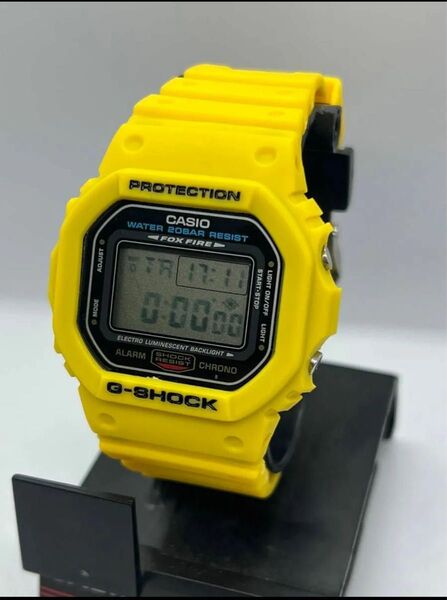 カシオ DW-5600E G-SHOCK 交換用ベゼル イエローベゼル 新品