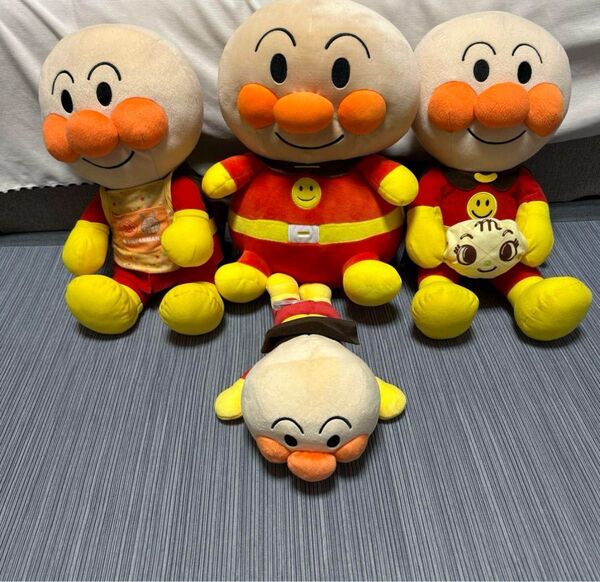 アンパンマン ぬいぐるみ4点セット