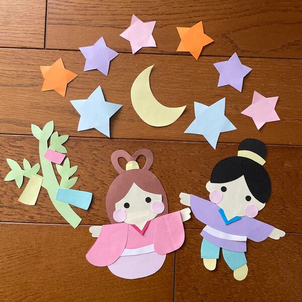 七夕 壁面 壁面飾り 7月