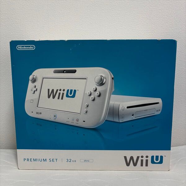動作確認済 Wii U 本体 ホワイト プレミアムセット 32GB 付属品