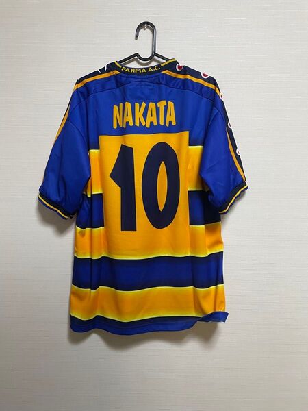 【正規品】パルマ 中田英寿 01-02 ホームユニフォーム 日本代表 cl 炎 日韓W杯 ローマ セリエA home joy