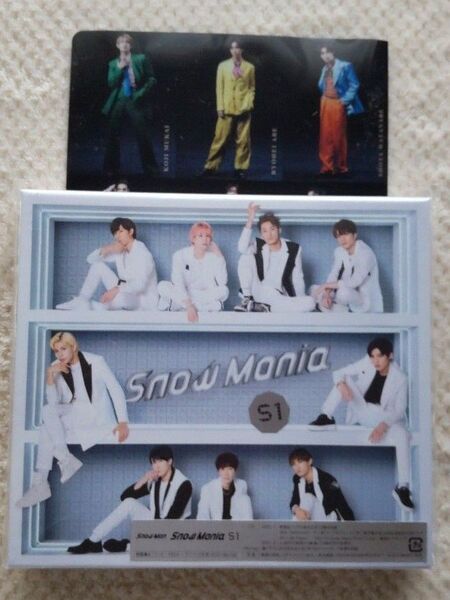 Snow Man 「Snow Mania S1」 初回盤AワンピースBOX・デジパック仕様(CD2枚組+Blu-ray)