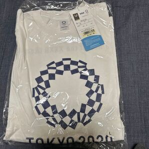 東京2020公式Tシャツ Lサイズ ホワイト 未使用