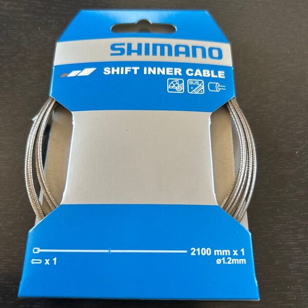 シマノ シフトインナーケーブル 2100mm×1 新品 未使用