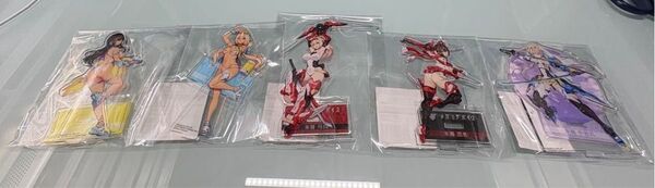 コトブキヤくじメガミデバイス B賞アクリルスタンドコンプリートセット
