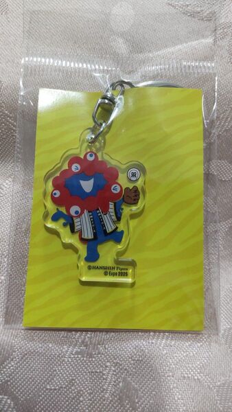 新品 阪神タイガース ミャクミャク アクリル キーホルダー 大阪 コラボ 公式 Expo 2025 万博 関西