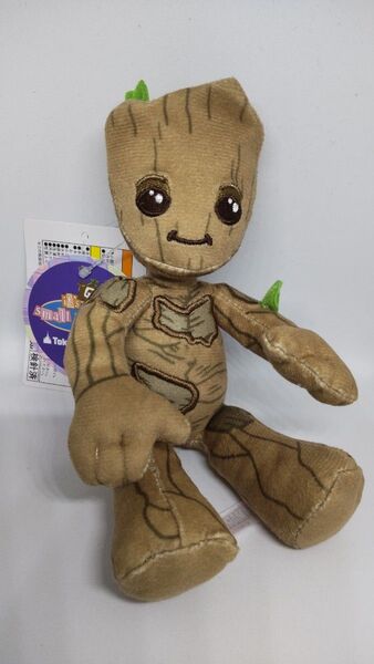 新品 マーベル ディズニー グルート マスコット ぬいぐるみ ガーディアンギャラクシー アベンジャーズ バッジ キーホルダー