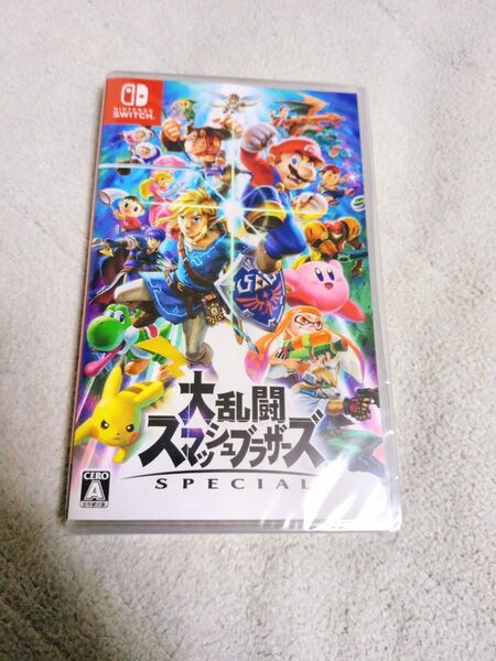 【新品未開封】Switch 大乱闘スマッシュブラザーズ SPECIAL【シュリンク付き】