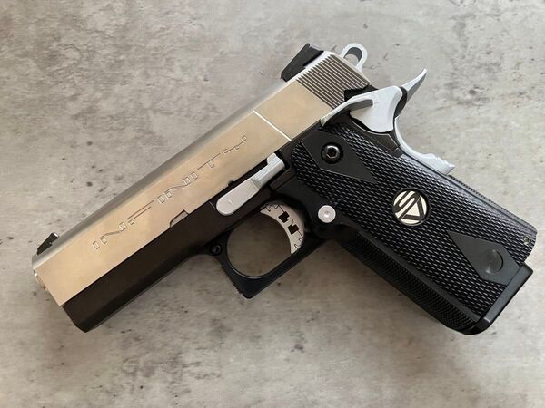 WA ウェスタンアームズ SVインフィニティ M1911ガバメント 3.9インチ 箱説明書有 ガスガン マグナブローバックモデル