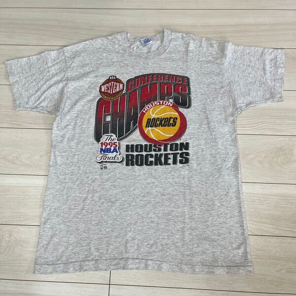 90s NBA ロケッツ Tシャツ ヴィンテージ バスケ 1995